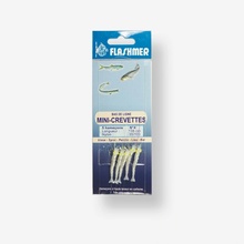 Flashmer Montáž na mořský rybolov mini krevety 5 háčků vel.4 fosfor