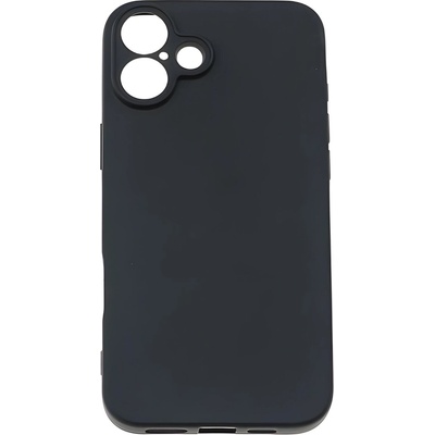 Apple Silikоново Меко калъфче TPU за Apple iPhone 16 - Черен KP34928