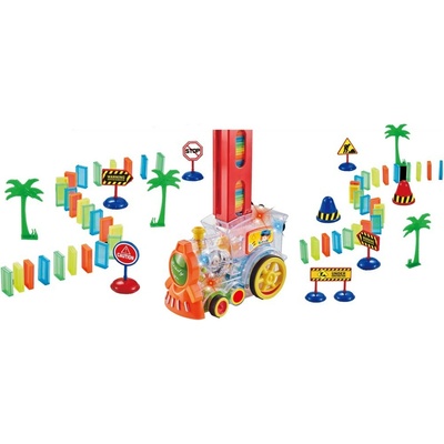 Alltoys lokomotíva s dominom