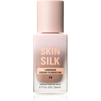 Makeup Revolution Skin Silk Serum Foundation лек фон дьо тен с озаряващ ефект цвят F9 23ml