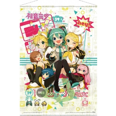 WallScroll - Hatsune Miku: Hey! Piapro Characters 50 x 70 cm, POPB-PBWS03