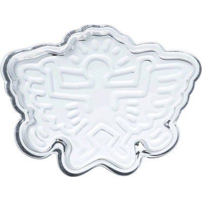 Keith Haring Glass Skleněný popelník Catchall Angel Bat
