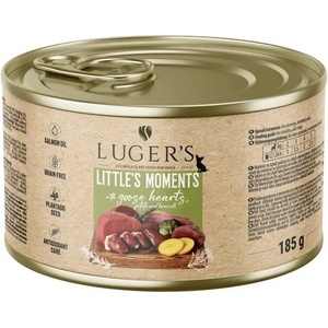 Luger’s Superfood 6х185гр. Luger`s Dog храна за дребни породи кучета с гъши сърца