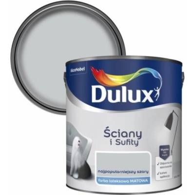 Dulux 2,5 l nejoblíbenější šedá