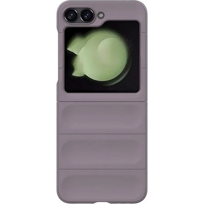 Gigapack Samsung Z Flip7 FE GIGAPACK Пластмасов протектор за телефон, устойчивост на удар 3D, LILA GP-159375 (GP-159375)