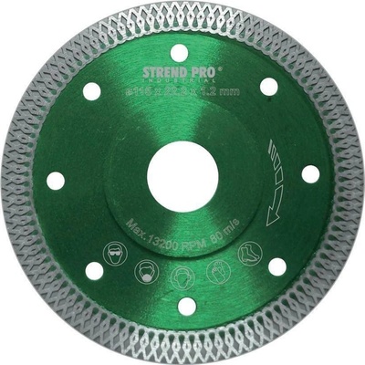 Strend Pro idustrial Diamantový kotúč 115 x 1.2 mm 223322