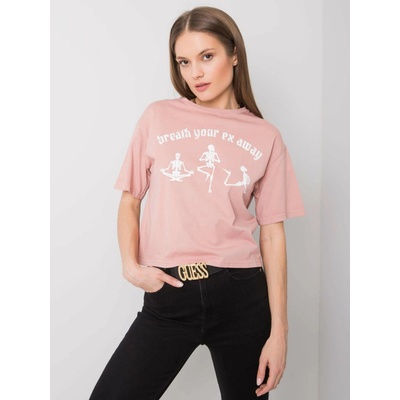 RUE PARIS T-shirt-157-TS-0086.60P Light Pink