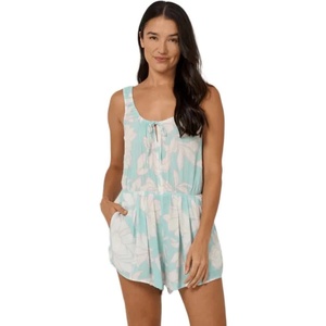 SALTY CREW Rose parade sleeveless romper - Blue (Aquamarine)