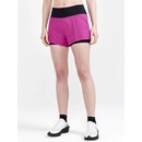 Dámské šortky Craft ADV Essence 2v1 šortky dámské růžová
