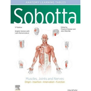 Sobotta Learning Tables of Muscles, Joints and Nerves, English/Latin | Jens Waschke, Friedrich Paulsen (2023)
