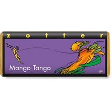 Zotter horká čokoláda Mango Tango, 70 g