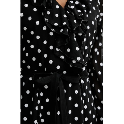 Rotate Рокля Rotate Chiffon Ruffle Mini (113258000)