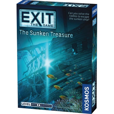 Kosmos Настолна игра Exit: The Sunken Treasure - Кооперативна