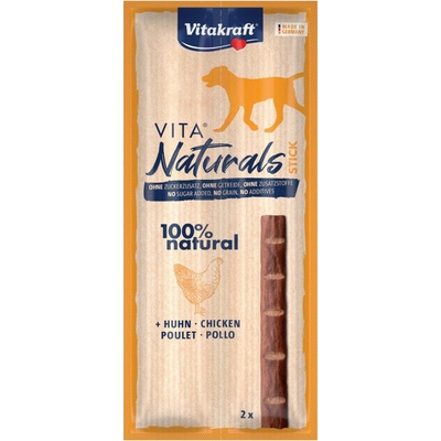 Vita Naturals Maškrty pre psov tyčinky hydinové 2x 11 g