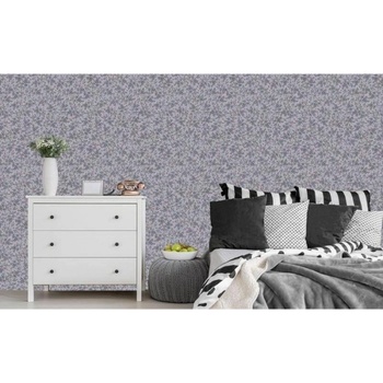 DIMEX ART Луксозна флизелинова тапета малки лилави цветя