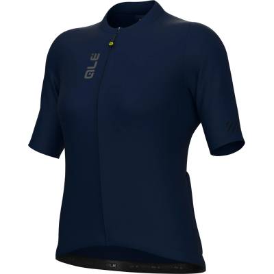 Alé Дамска фланелка с къс ръкав за колоездене Alé Women's Pragma Color Block Off Road S/S Jersey Cycling jersey - Navy Blue (156-2372-0613)