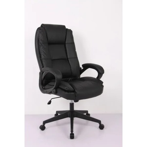 Office Express ДИРЕКТОРСКИ СТОЛ thomas ЕКО КОЖА ЧЕРЕН