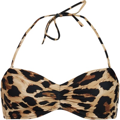 Protest Дамско бикини горнище Protest Women's MIXLeslie Bandeau Top Bikini top - Fudge Camel - размер 42 (150-6524-0115)