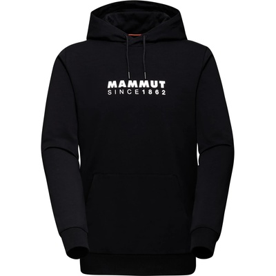 MAMMUT Мъжки суичър Mammut Midlayer Hoody Logo Hoodie - Black / White - размер S (017-3194-0311)