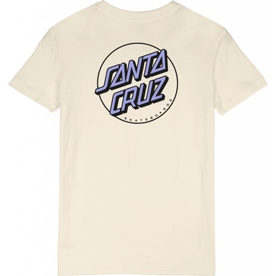 Santa Cruz Partial Dot T-Shirt Chalk