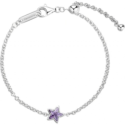 Brosway Strieborný náramok Hviezda Fancy Magic Purple FMP109