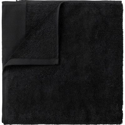 Blomus Sada 2 ks ručníků 30 x 50 cm RIVA - černá