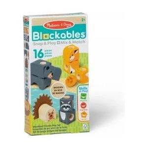 Melissa & Doug Mellisa&Doug: Blockables - Wooden Animals