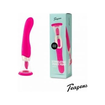 Boss of Toys Teazers Pleasure Pump Pink - Multi-Function System with G-Spot Vibrator