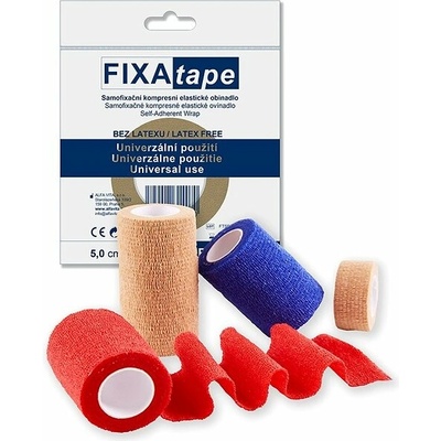 Fixatape Stretch samofixačné kompresné elastické ovínadlo bez latexu 5,0 cm x 450 cm 1 ks