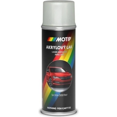 Motip Škoda akrylový autolak 1052 šedobílá favorit 150 ml