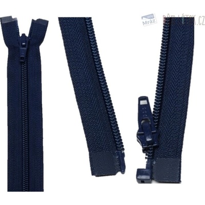 YKK Zips špirálový deliteľný navy 35 cm