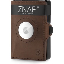 Slimpuro ZNAP Airtag Wallet ochrana RFID ZNAPAirBrown12