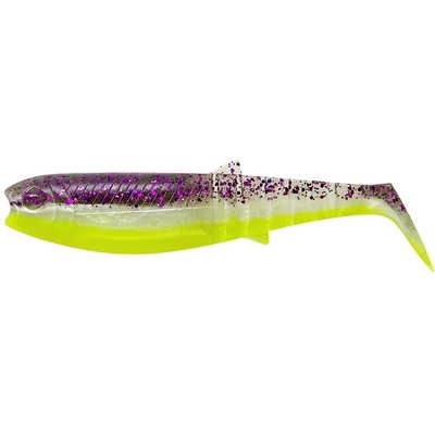 Savage Gear Gumová Nástraha Cannibal Shad Purple Glitter Bomb - 10cm 9g