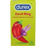 Durex Little Devil - вибриращ пръстен за пенис - лилав