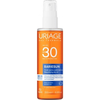 Uriage Bariesun Разкрасяващо сухо олио за кожа и коса, SPF30, 200 ml