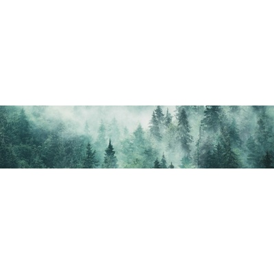 Dimex KI260-140 Fototapeta do kuchyně Fog in the Forest rozměry 260 x 60 cm