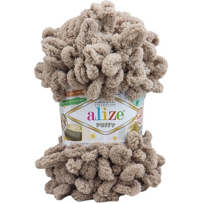 Alize příze Puffy 72 pastelově béžová
