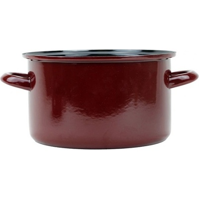 BELIS Smaltovaný hrnec 20 cm 3.6 l STANDARD BORDO 21420-08300005