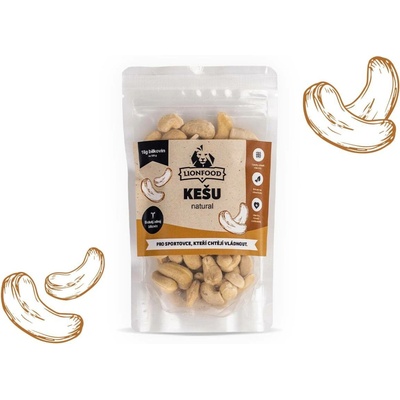 LIONFOOD Kešu NATURAL W320 500 g