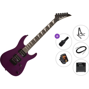 Jackson JS Series Dinky Minion JS1X AN Premium SET Pavo Purple Електрическа китара