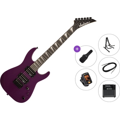 Jackson JS Series Dinky Minion JS1X AN Premium SET Pavo Purple Електрическа китара
