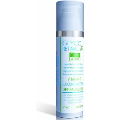 SynCare GlycoRETINAL +C krém na mastnú a zmiešanú pleť mladých UV filter 75 ml