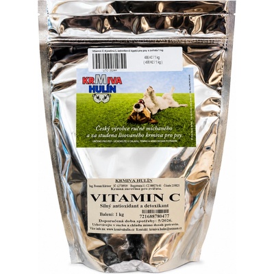 Krmiva Hulín Vitamín C Kyselina L-ascorbová sypká 1 kg