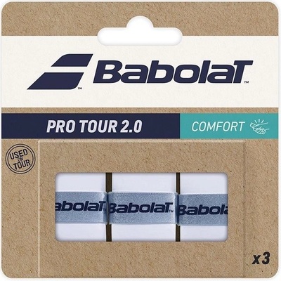 Babolat Pro Tour 2.0 3ks bílá – Zboží Mobilmania