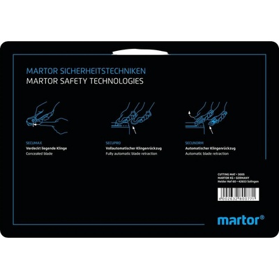 Martor řezací podložka plast d x š x v 210 x 148 x 3 mm černá 1 ks