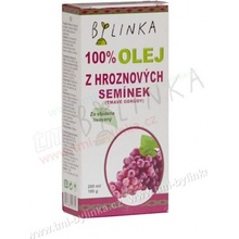 ORGANIC OILS 100% Olej z hroznových semínek tmavé odrůdy 0,2 l