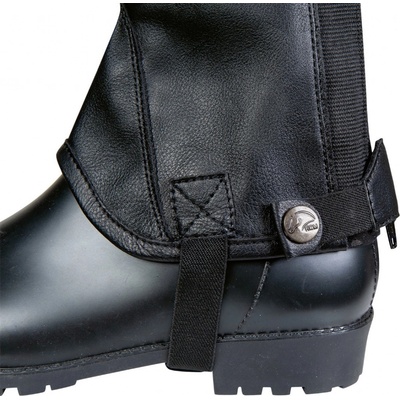 HKM Minichaps Elastic Plain černé – Zboží Dáma