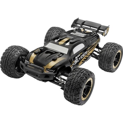 Blackzon Slyder ST 1/16 zlatá komutátorový RC model auta elektrický truggy 4WD 4x4 RtR 2,4 GHz 1:16