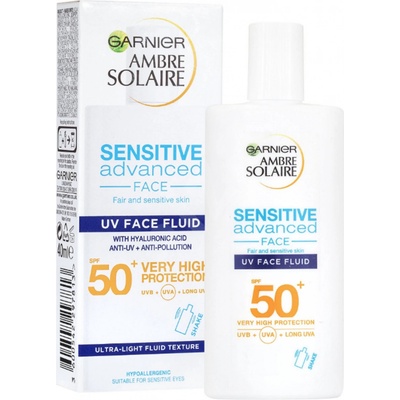 Garnier Ambre Solaire opaľovacie mlieko na tvár SPF50 40 ml