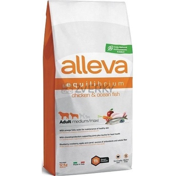 Alleva Equilibrium Sensitive Adult All Breed Chicken and Ocean Fish 12 kg